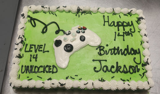 8" or 1/4 sheet Cake and Cupcakes Special Deposit